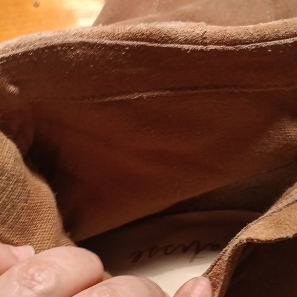 Matisse Brown Suede Ankle Boots Size 9 - Picture 9 of 10